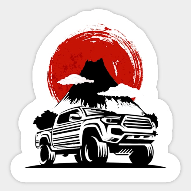 Toyota Tacoma trd Sticker by T-JD